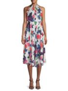 Milly Casey Floral Silk Dress