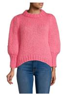 Ganni Julliard Wool-blend Puff Sleeve Sweater