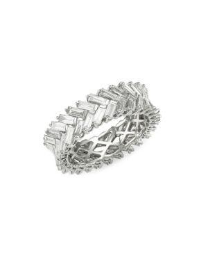 Anita Ko Diamond & White Gold Zipper Ring