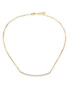 Marco Bicego Goa Pave Diamond, 18k Yellow Gold & 18k White Gold Necklace