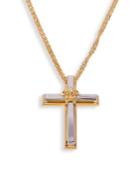 Versace Medusa Cross Necklace