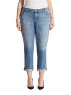 Eileen Fisher, Plus Size Organic Cotton Boyfriend Jeans
