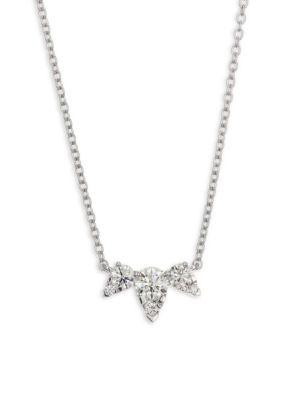 Hearts On Fire Aerial Triple Diamond Necklace