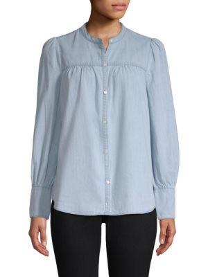 Joie Aubrielle Chambray Western Shirt