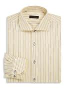 Saks Fifth Avenue Collection Collection Striped Cotton Dress Shirt