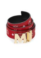 Mcm Mcm Collection Visetos Reversible M Buckle Belt