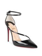Christian Louboutin Fliketta 85 Patent Leather D'orsay Sandals