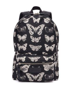 Alexander Mcqueen Butterfly Leather Backpack
