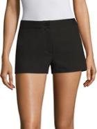 Theory Biquincey Stretch-cotton Shorts