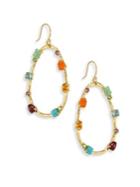 Ippolita 18k Rock Candy Semi-precious Multi-stone Large Frame Earrings