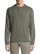 Surfside Supply Co. Textured Buttoned Henley