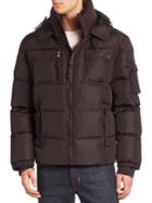 Sam. Quilted Military Goose Down Jacket