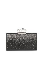 Alexander Mcqueen Jeweled Four-ring Clutch
