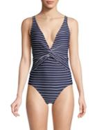 Jonathan Simkhai One-piece Striped Swimsuit