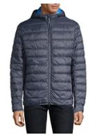 Barbour Nautical Trawl Quilt Hooded Puffer Jacket