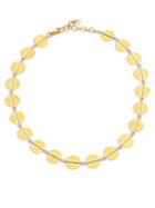 Gurhan Lush Diamond, 24k Yellow Gold & 18k White Gold Necklace