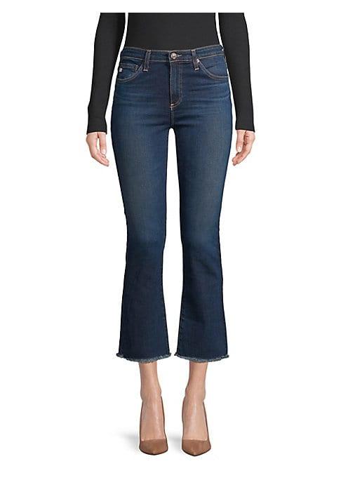 Ag Jeans Jodi High-rise Crop Flare Jeans