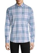 Barbour Nautical Checkered Cotton Button-down Shirt