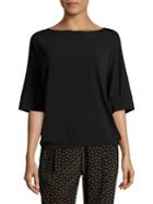 Lafayette 148 New York Boatneck Relaxed Top