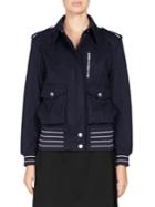 Givenchy Stripe-trim Military Jacket