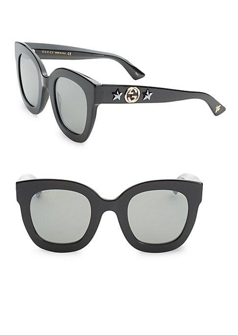 Gucci Oversized Rectangle Sunglasses