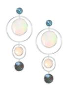 Ippolita 925 Wonderland Triple Drop Sterling Silver Earrings