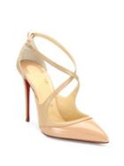 Christian Louboutin Leather Point Toe Pumps