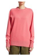 Victoria Beckham Oversize Cashmere Crewneck Sweater