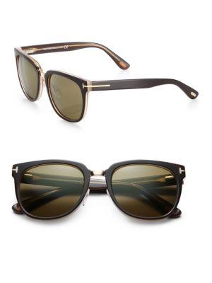 Tom Ford Eyewear 55mm Rounded Square Sunglasses