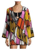 Shan Picasso Abstract-print Coverup