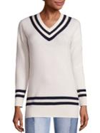 Frame Wool & Cashmere Varsity Sweater