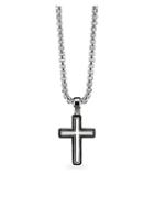 David Yurman Roman Cross Enhancer Sterling Silver Pendant