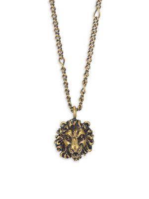 Gucci Lion Head Necklace