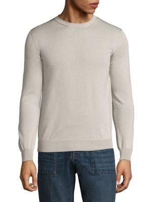 Eleventy Merino Wool & Silk Fine Gauge Cardigan Sweater