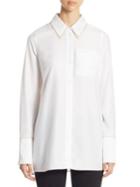 J Brand Blake Oversize Cotton Button-down Shirt