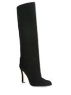 Manolo Blahnik Khomo 105 Tall Velvet Boots
