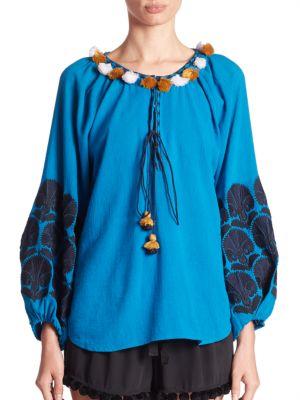 Figue Coco Embroidered Top