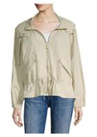 Donna Karan New York Hooded Long-sleeve Jacket