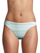 Eberjey Swim Annia Painted Stripe Bikini Bottom