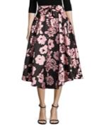 Milly Jackie Floral-print Midi Skirt