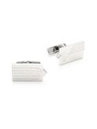 Dunhill Tyre Track Silver Cuff Links