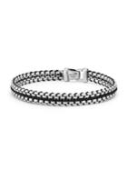 David Yurman Box Chain Sterling Silver Bracelet