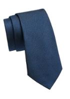 Giorgio Armani Tick Weave Silk Tie