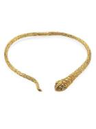Kenneth Jay Lane Snake Collar Necklace