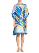 Emilio Pucci Woven Silk Short Dress