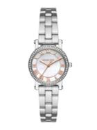Michael Kors Norie Stainless Steel Three-hand Chronograph Bracelet Watch