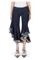 Marques'almeida Cropped Frayed Jeans