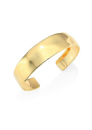 Ippolita Glamazon 18k Yellow Gold Cuff Bracelet/0.75