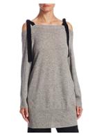 Halston Heritage Cold-shoulder Sweater