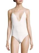 Michael Kors Collection One-piece Strappy Swimsuit